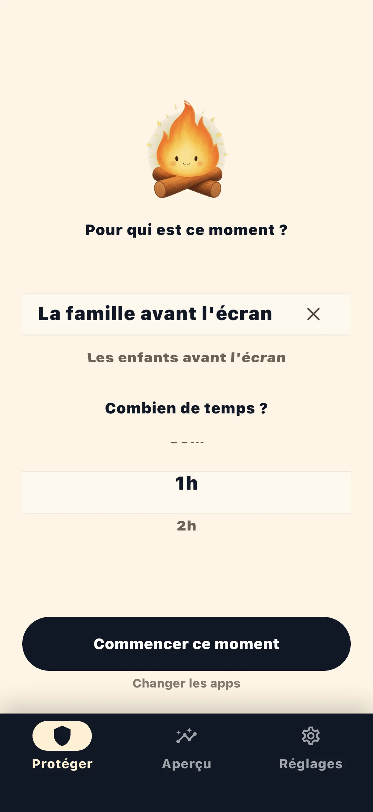 Life Over Screen ecran de demarrage de session