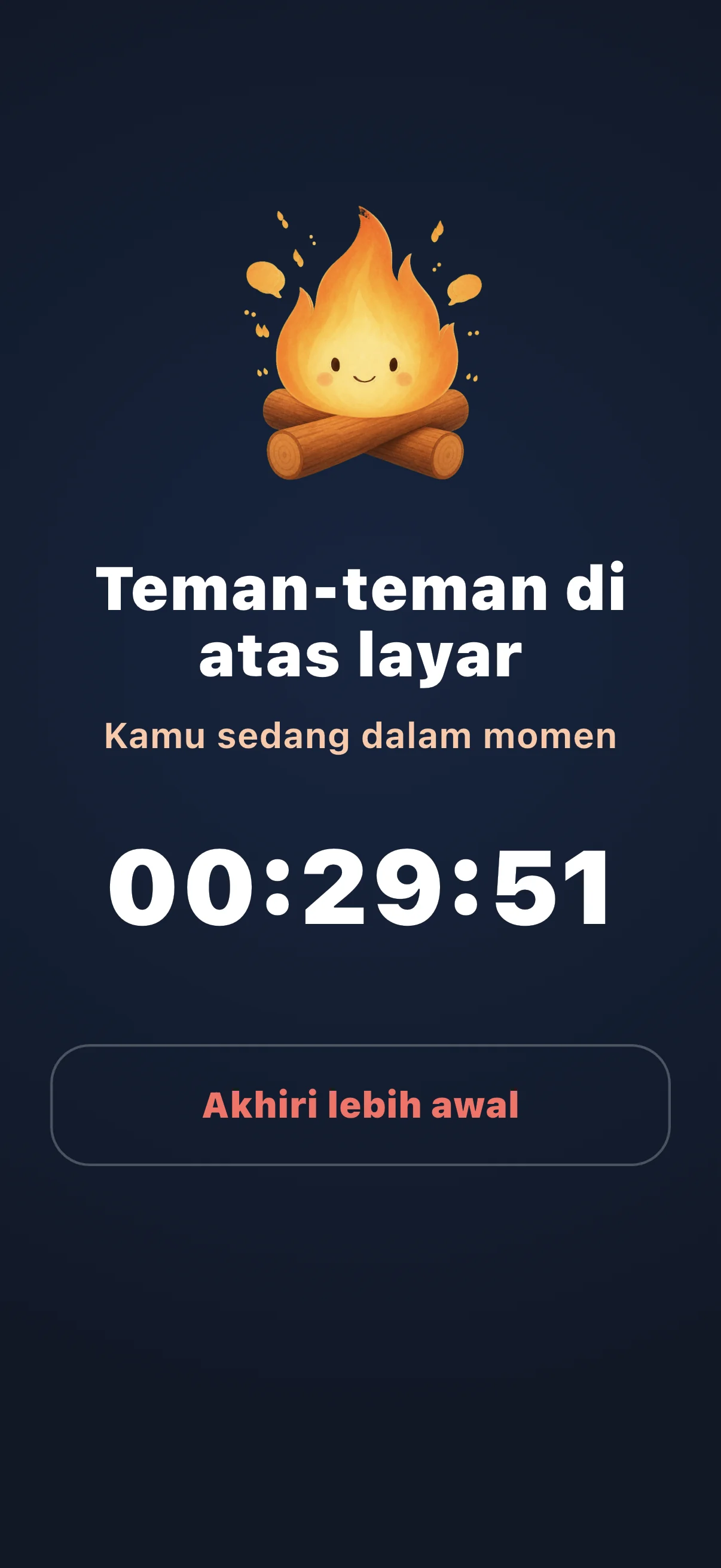Sesi aktif Life Over Screen