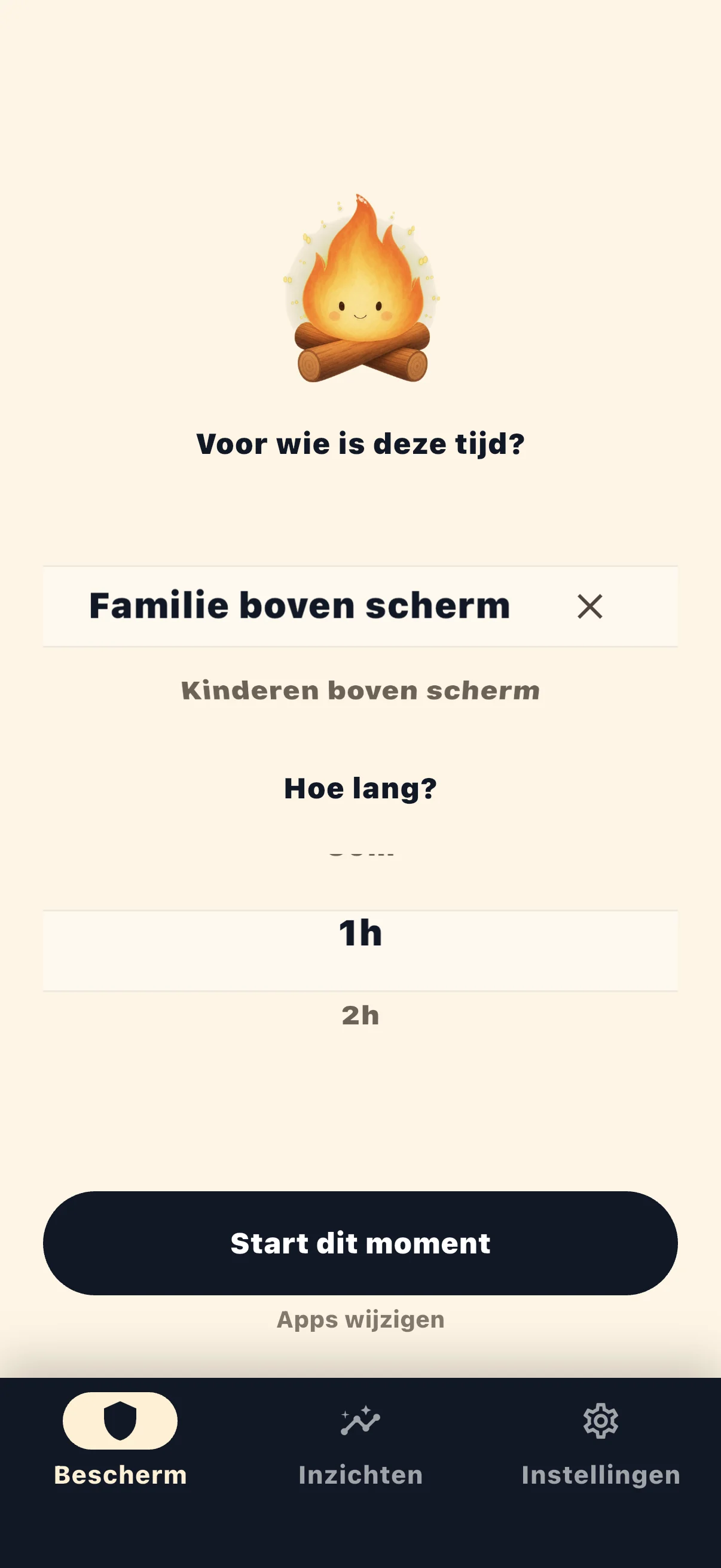 Life Over Screen sessie starten