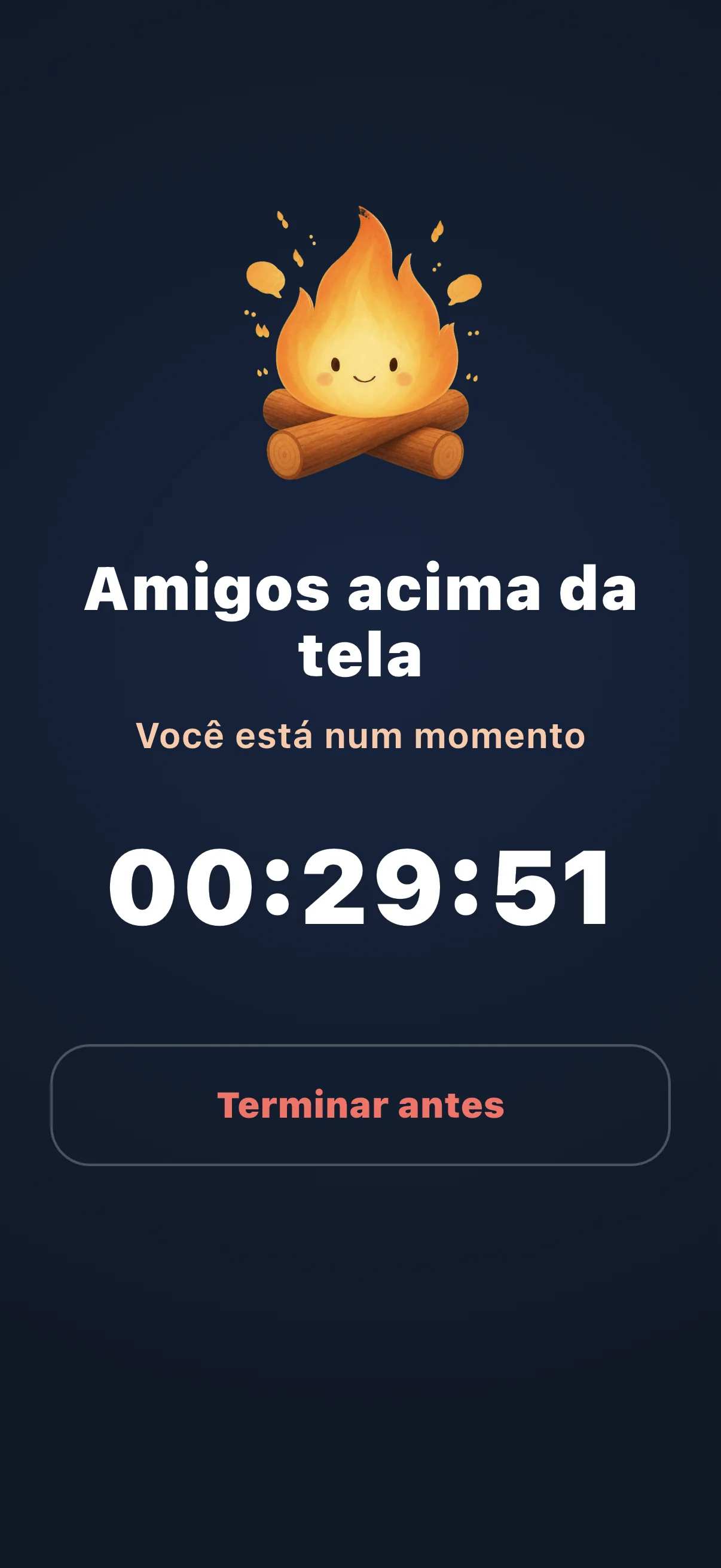 Sessão ativa no Life Over Screen
